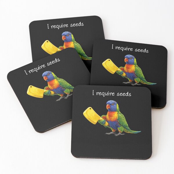 Item preview, Funny Loriinae Parrot Require Seeds Bird Lover designed and sold by TerryConnells.