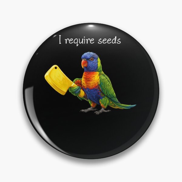Item preview, Funny Loriinae Parrot Require Seeds Bird Lover designed and sold by TerryConnells.