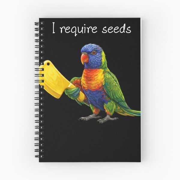 Item preview, Funny Loriinae Parrot Require Seeds Bird Lover designed and sold by TerryConnells.