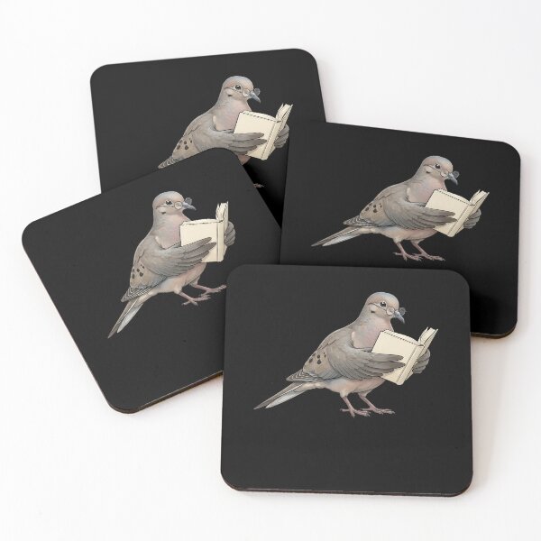 Item preview, Funny Mourning Dove Reading Book Bird Lover Birding designed and sold by TerryConnells.