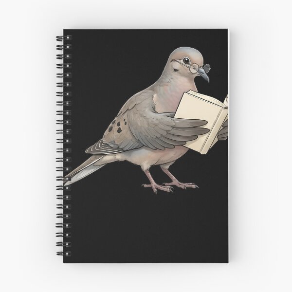 Item preview, Funny Mourning Dove Reading Book Bird Lover Birding designed and sold by TerryConnells.