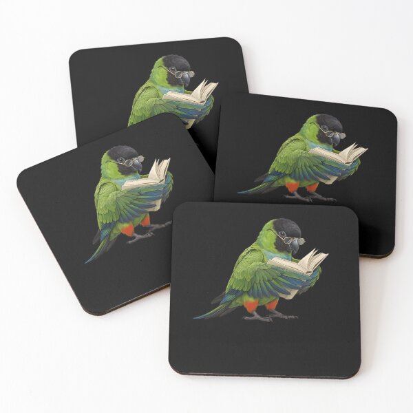 Item preview, Funny Nanday Conure Parrots Reading Book Bird Lover designed and sold by TerryConnells.