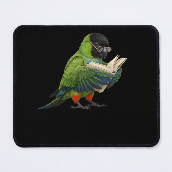 Item preview, Funny Nanday Conure Parrots Reading Book Bird Lover designed and sold by TerryConnells.