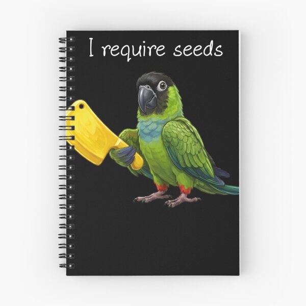 Item preview, Funny Nanday Conure Parrot Require Seeds Bird Lover designed and sold by TerryConnells.