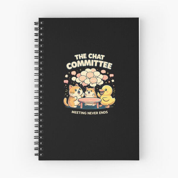 Item preview, The chat committee meeting never ends  designed and sold by trendie-tees.
