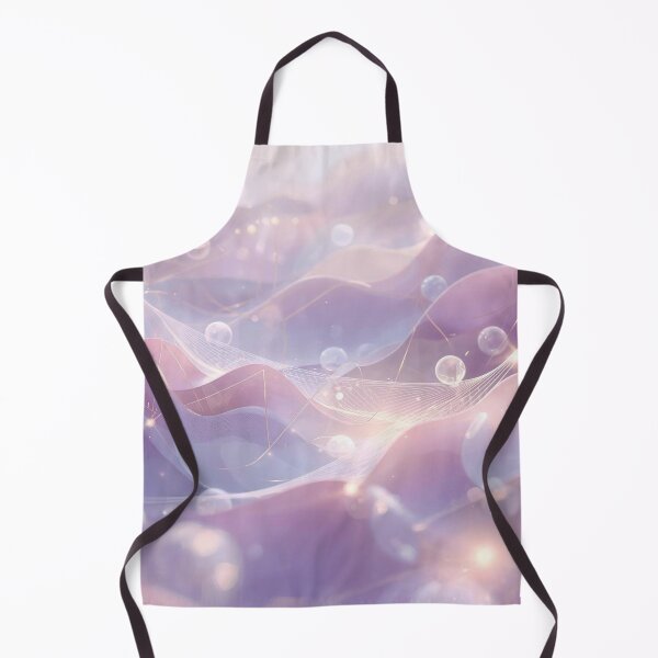 Item preview, Aura Healing Flowing Energy Field Sacred Geometry Design – Lavender Aura Waves Spiritual Calm Art designed and sold by ArtivaNest.