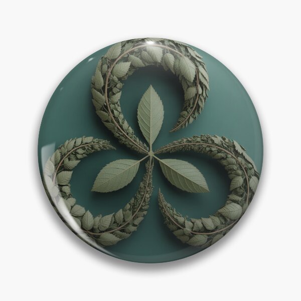 Item preview, Extraordinary triskel made from leaves. designed and sold by AEMK57.