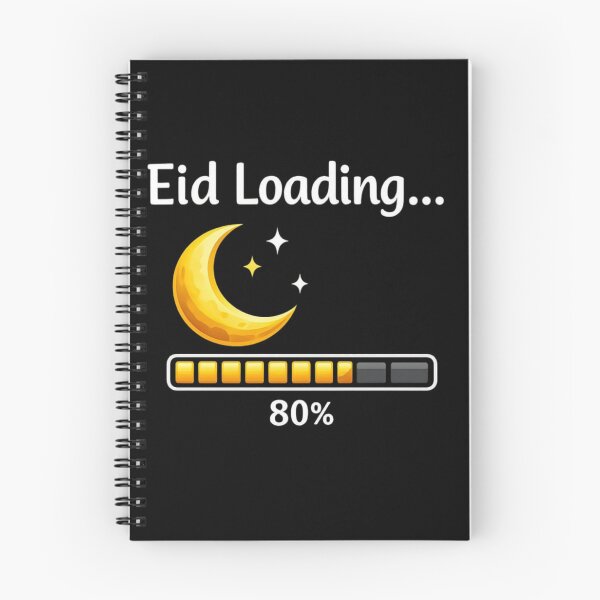 Item preview, Eid Loading Progress Bar Moon Funny Muslim Eid designed and sold by bilal sibgui.