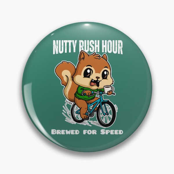Item preview, Cute Squirrel Riding Bike with Coffee designed and sold by Geek-O-MNL.