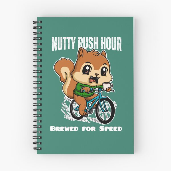 Item preview, Cute Squirrel Riding Bike with Coffee designed and sold by Geek-O-MNL.