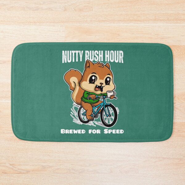 Item preview, Cute Squirrel Riding Bike with Coffee designed and sold by Geek-O-MNL.