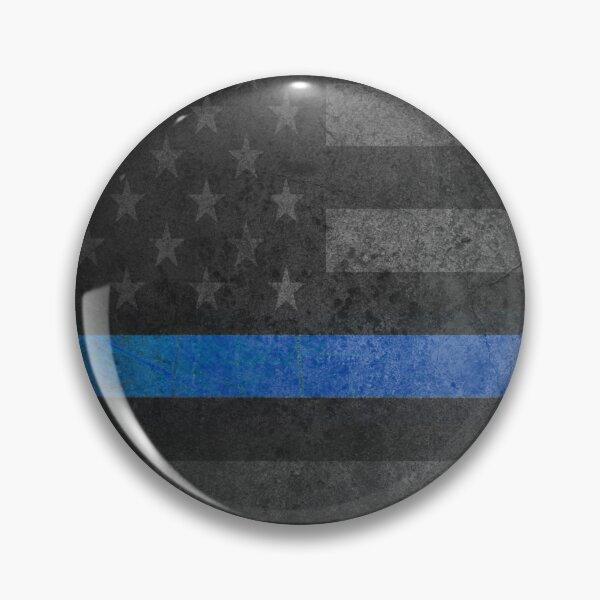 Item preview, Blacked Out Thin Blue Line American Flag designed and sold by artistwill.