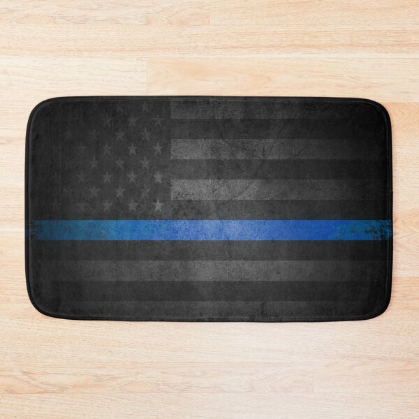 Item preview, Blacked Out Thin Blue Line American Flag designed and sold by artistwill.
