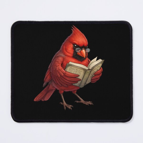 Item preview, Funny Northern Cardinal Reading Book Bird Lover Birding designed and sold by TerryConnells.