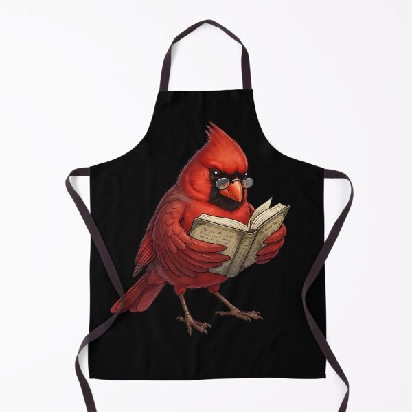 Item preview, Funny Northern Cardinal Reading Book Bird Lover Birding designed and sold by TerryConnells.