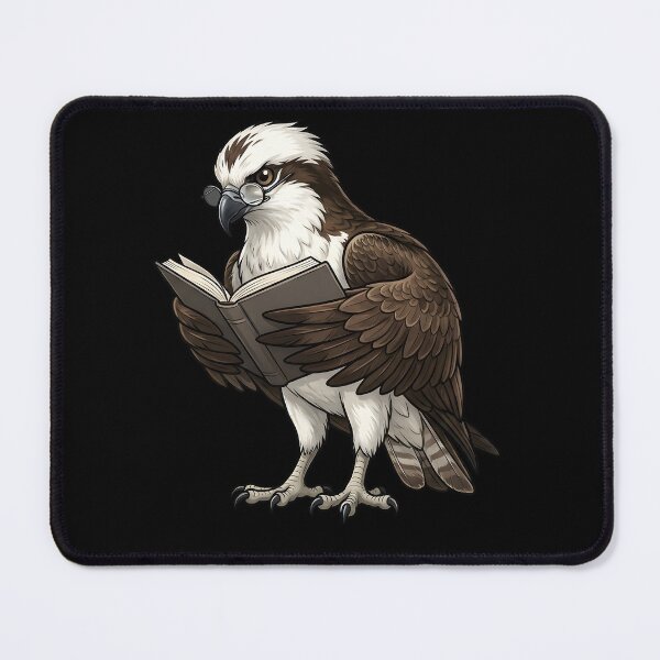 Item preview, Funny Osprey Reading Book Bird Lover Birding designed and sold by TerryConnells.