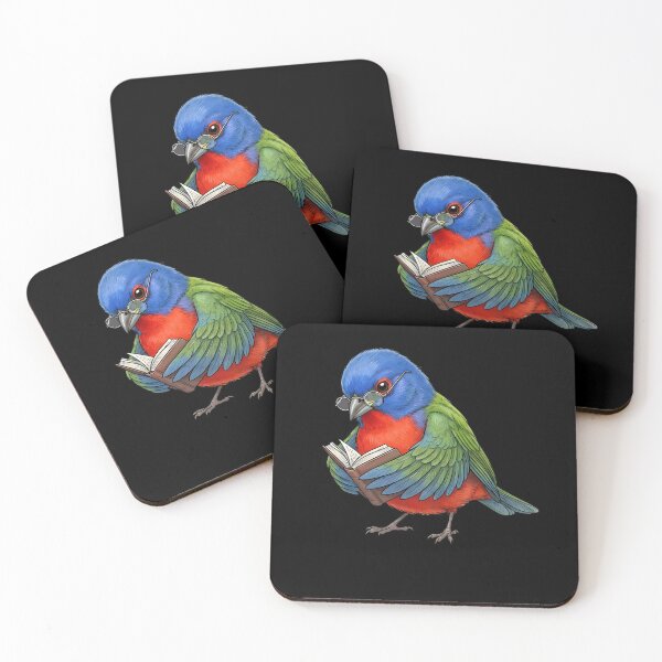 Item preview, Funny Painted Bunting Reading Book Bird Lover Birding designed and sold by TerryConnells.