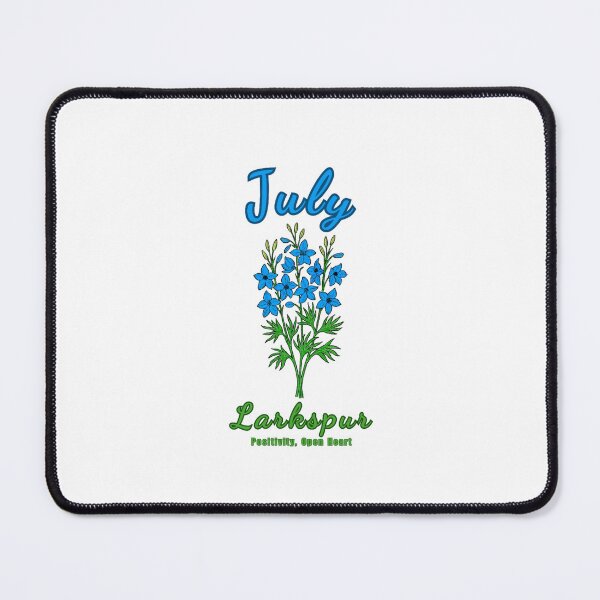 Item preview, July Birth Flower - Larkspur designed and sold by DixieGirlStudio.