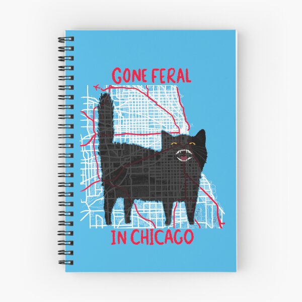 Item preview, Gone Feral In Chicago designed and sold by KilkennyCat Art.