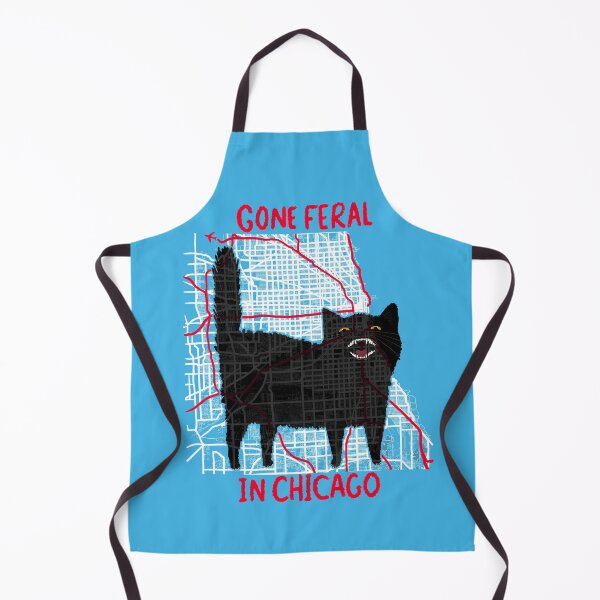 Item preview, Gone Feral In Chicago designed and sold by KilkennyCat Art.