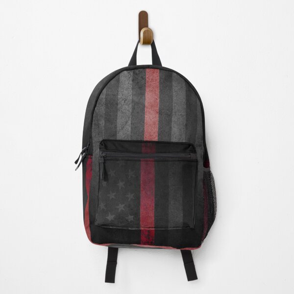 Item preview, Blacked Out Thin Red Line American Flag designed and sold by artistwill.