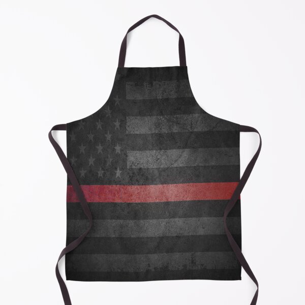 Item preview, Blacked Out Thin Red Line American Flag designed and sold by artistwill.