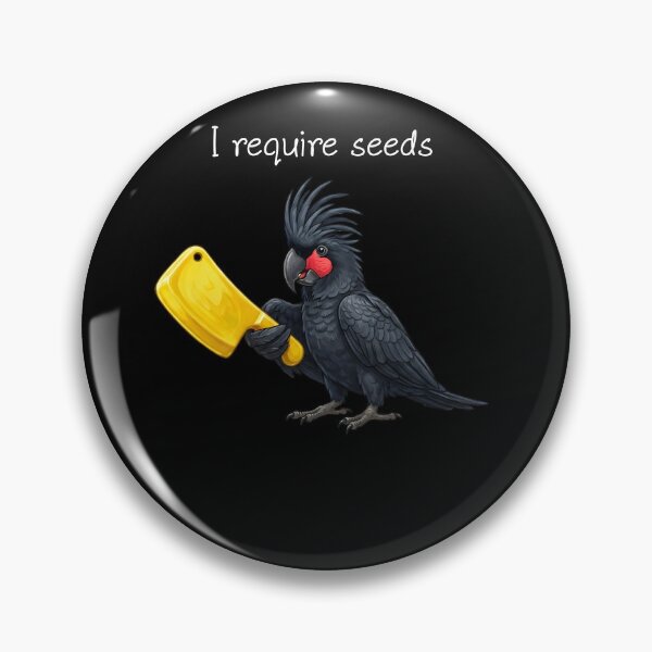 Item preview, Funny Palm Cockatoo Parrot Require Seeds Bird Lover designed and sold by TerryConnells.