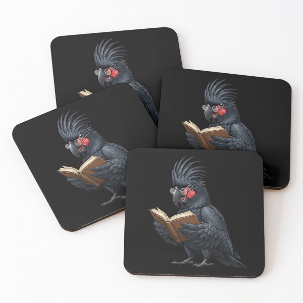 Item preview, Funny Palm Cockatoo Parrots Reading Book Bird Lover designed and sold by TerryConnells.