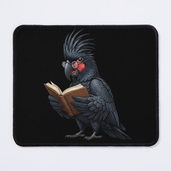 Item preview, Funny Palm Cockatoo Parrots Reading Book Bird Lover designed and sold by TerryConnells.