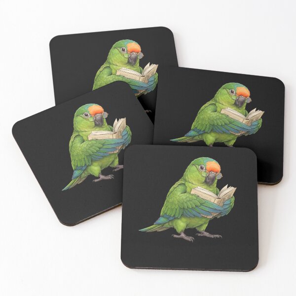 Item preview, Funny Peach Fronted Conure Parrots Reading Book Bird Lover designed and sold by TerryConnells.