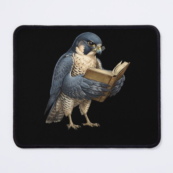 Item preview, Funny Peregrine Falcon Reading Book Bird Lover Birding designed and sold by TerryConnells.