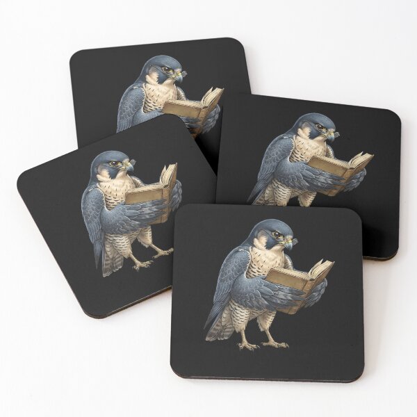 Item preview, Funny Peregrine Falcon Reading Book Bird Lover Birding designed and sold by TerryConnells.