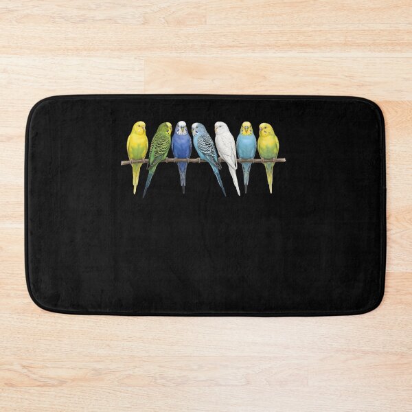 Item preview, Funny Colorful Budgerigar Parrots Bird Lover designed and sold by DoodleTortle.