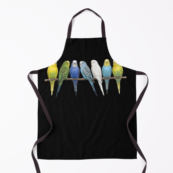 Item preview, Funny Colorful Budgerigar Parrots Bird Lover designed and sold by DoodleTortle.