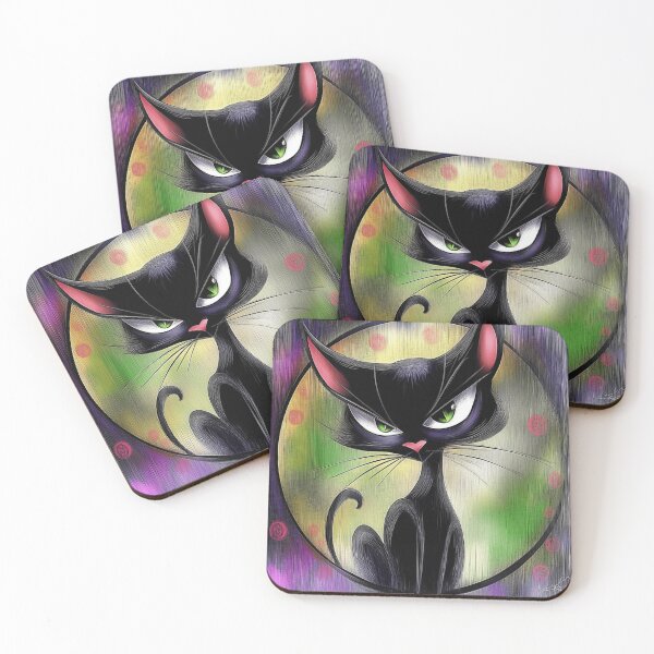 Item preview, Funny Cat. Black feline. designed and sold by Shoot-The-Moon.