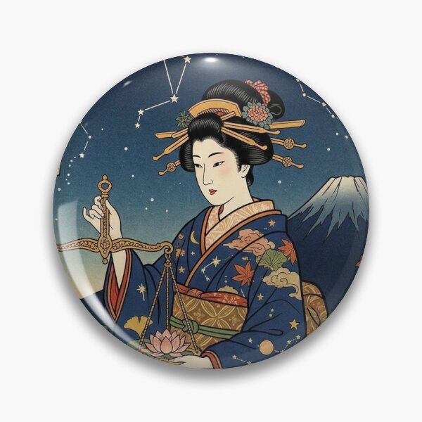 Item preview, Libra 天秤座 Ukiyo-e Cosmic Balance designed and sold by Cosmic-Vault.