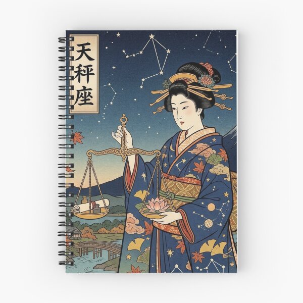 Item preview, Libra 天秤座 Ukiyo-e Cosmic Balance designed and sold by Cosmic-Vault.