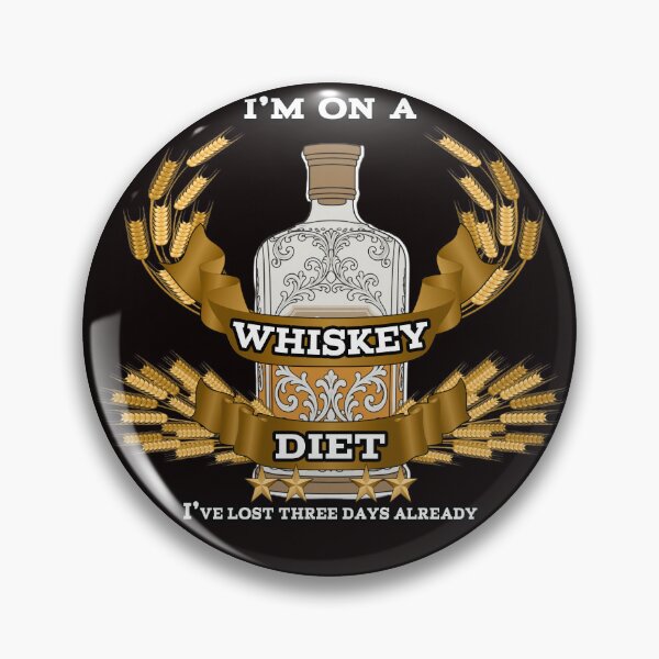 Artikelvorschau, Ich mache eine Whiskey-Diät – Lustiges Design zum Thema Whiskeytrinken entworfen und verkauft von A-T-H.