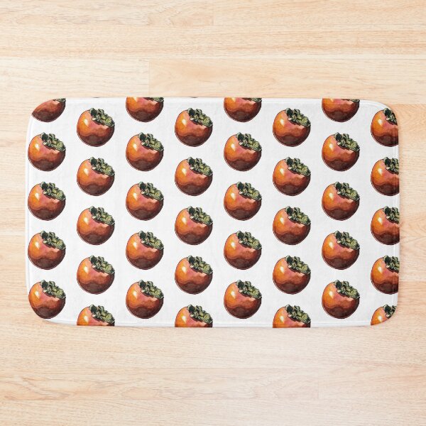 Item preview, Persimmon/Kaki Fruit - Watercolor illustration designed and sold by AquarellChill.