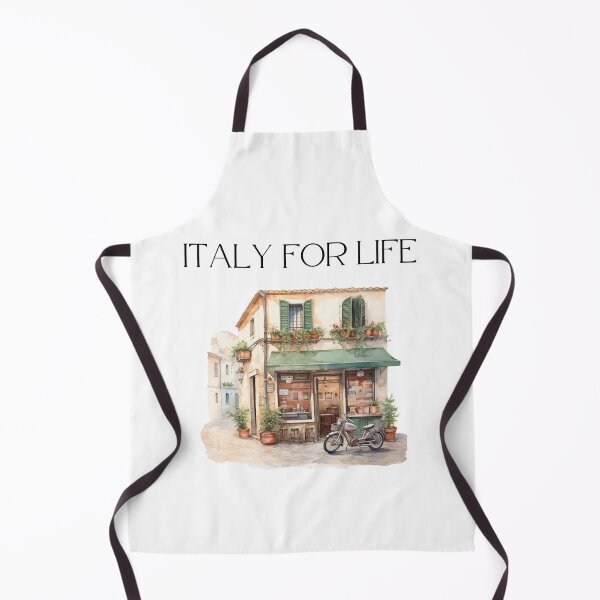 Item preview, Italy for Life – Charming Italian Street Illustration designed and sold by EVESTUDIOART.