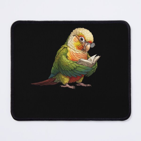 Item preview, Funny Pineapple Green Cheeked Conure Parrots Reading Book Bird Lover designed and sold by TerryConnells.
