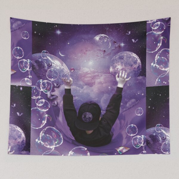Item preview, Waking up inner child - purple designed and sold by mgro-art.