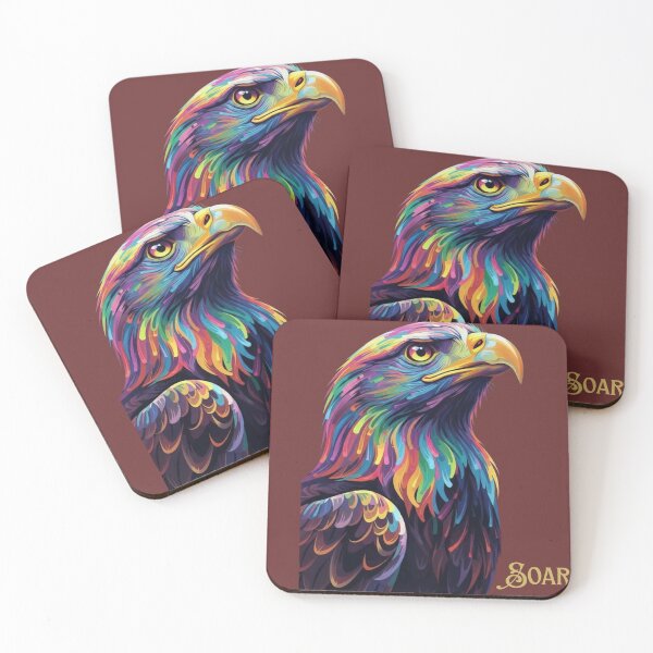 Item preview, Colorful Soaring Eagle shirt designed and sold by PAWnny.
