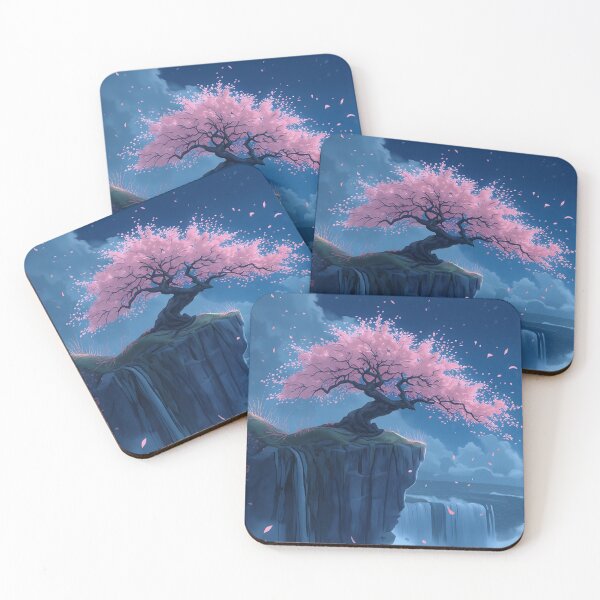Item preview, Moonlit Sakura Cliff designed and sold by ShopSpire.