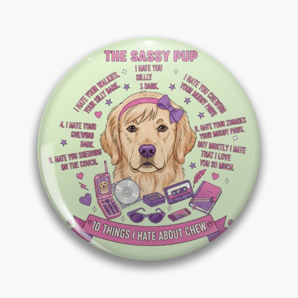 Item preview, The Sassy Pup designed and sold by Kanom-Tom.
