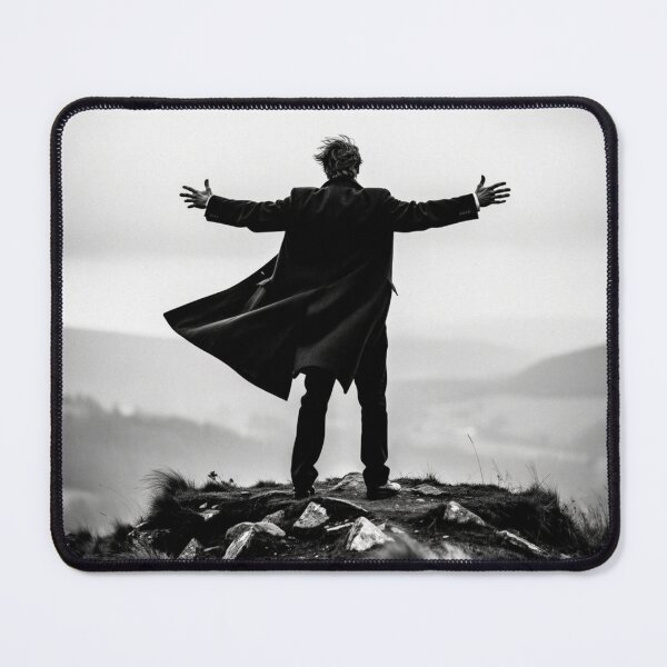 Item preview, solitary standing triumphantly on hilltop designed and sold by Akali Design.