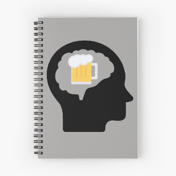 Item preview, Funny Beer on the Brain Beers Alcohol Lager Drinking  designed and sold by Essetino.