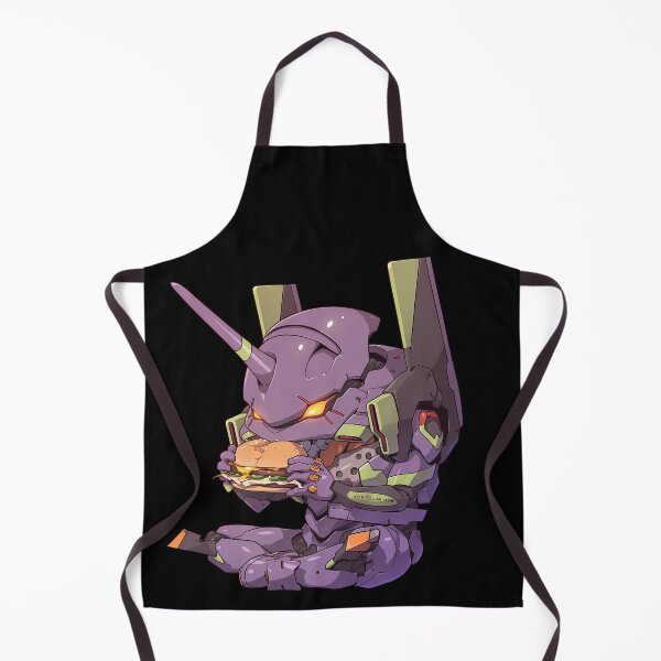 Item preview, Evangelion Unit 01 Chibi Burger Break designed and sold by earlobejerk.