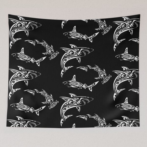 Item preview, Polynesian white sharks designed and sold by Lagueny.