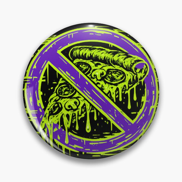 Item preview, NO PIZZA designed and sold by Goth Boy Gang.